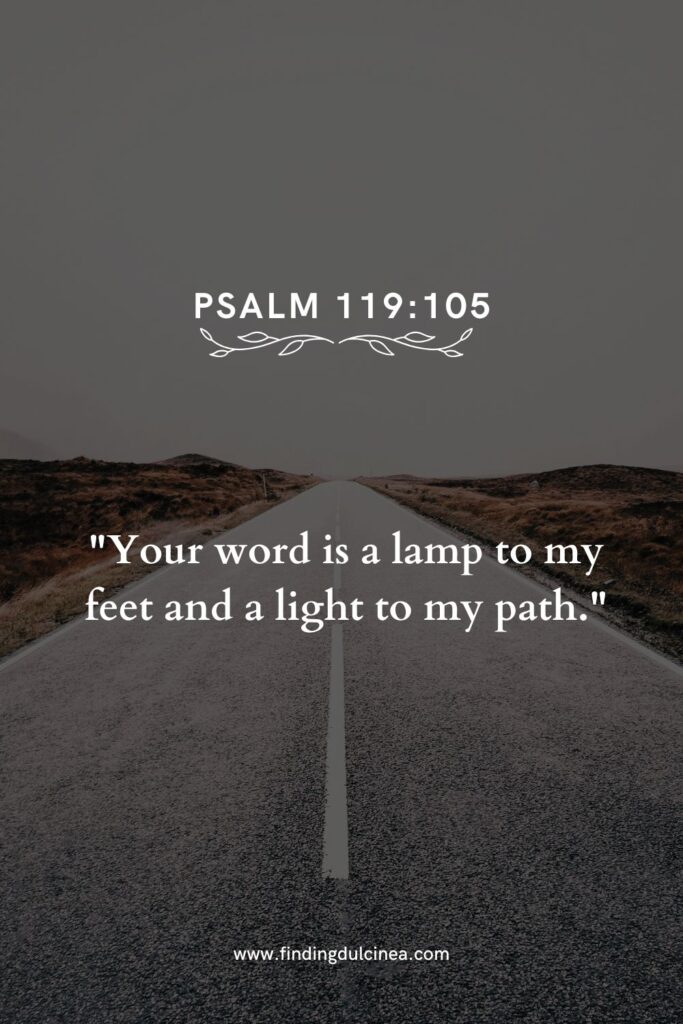 bible verse about your path