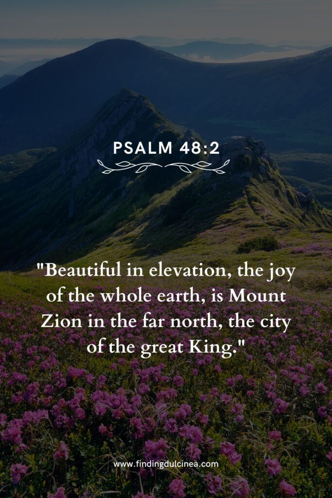 bible verse about zion