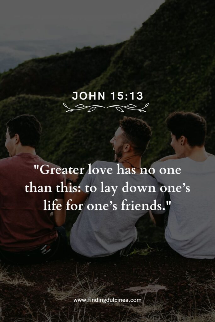 bible verse for friendship thankful for