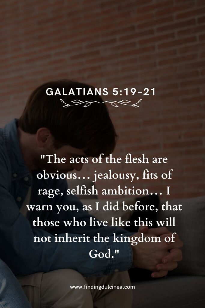 bible verse for jealousy