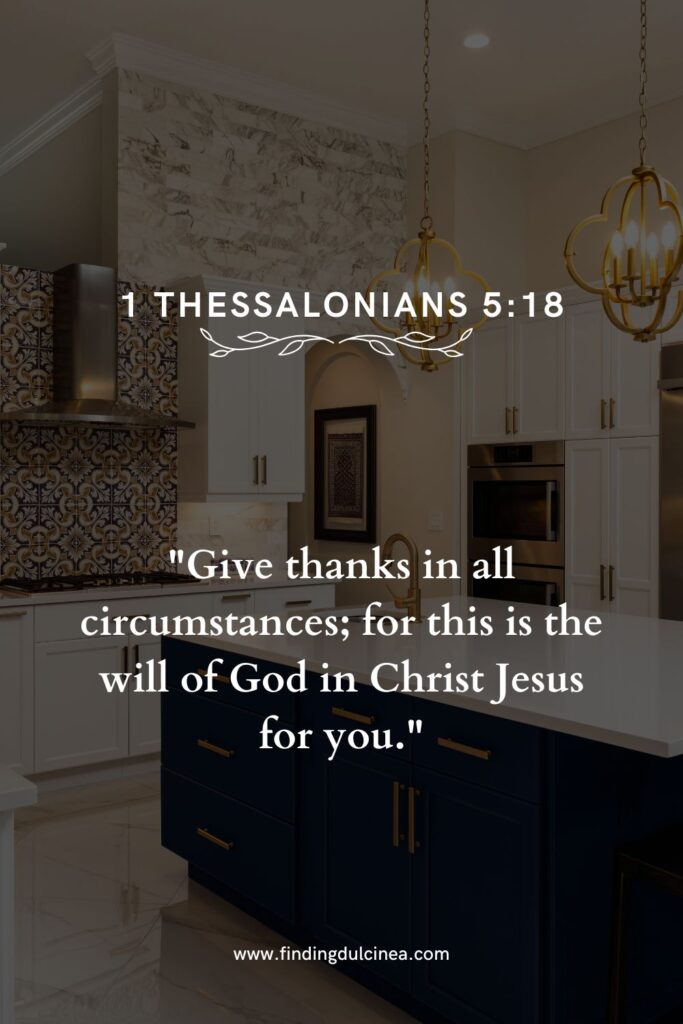 bible verse for kitchen