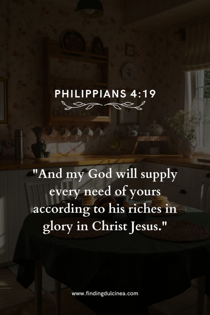 bible verse for kitchen