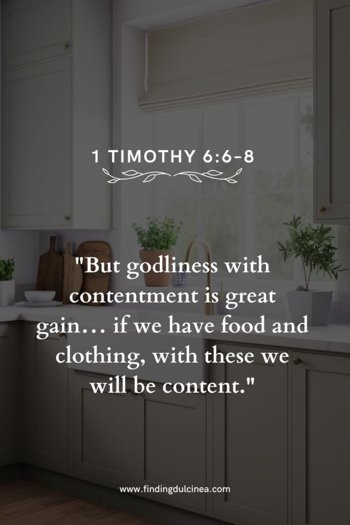 bible verse for kitchen