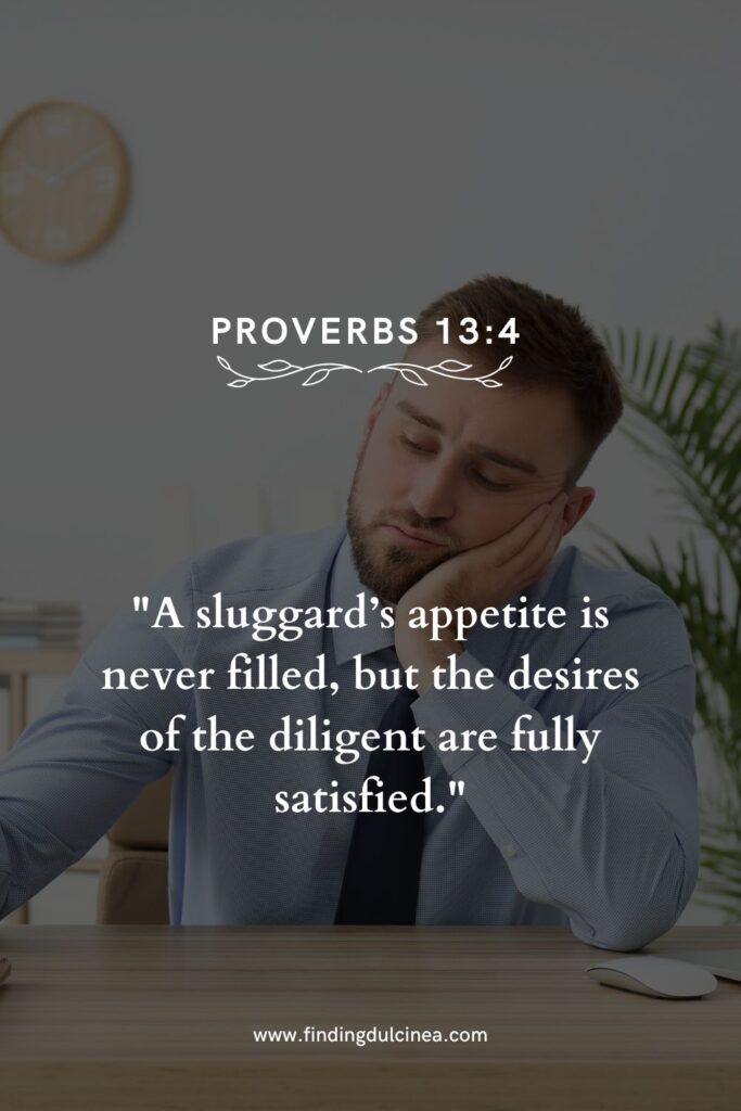 bible verse for laziness