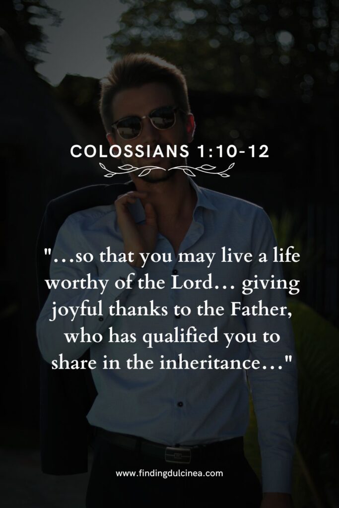 bible verse for men