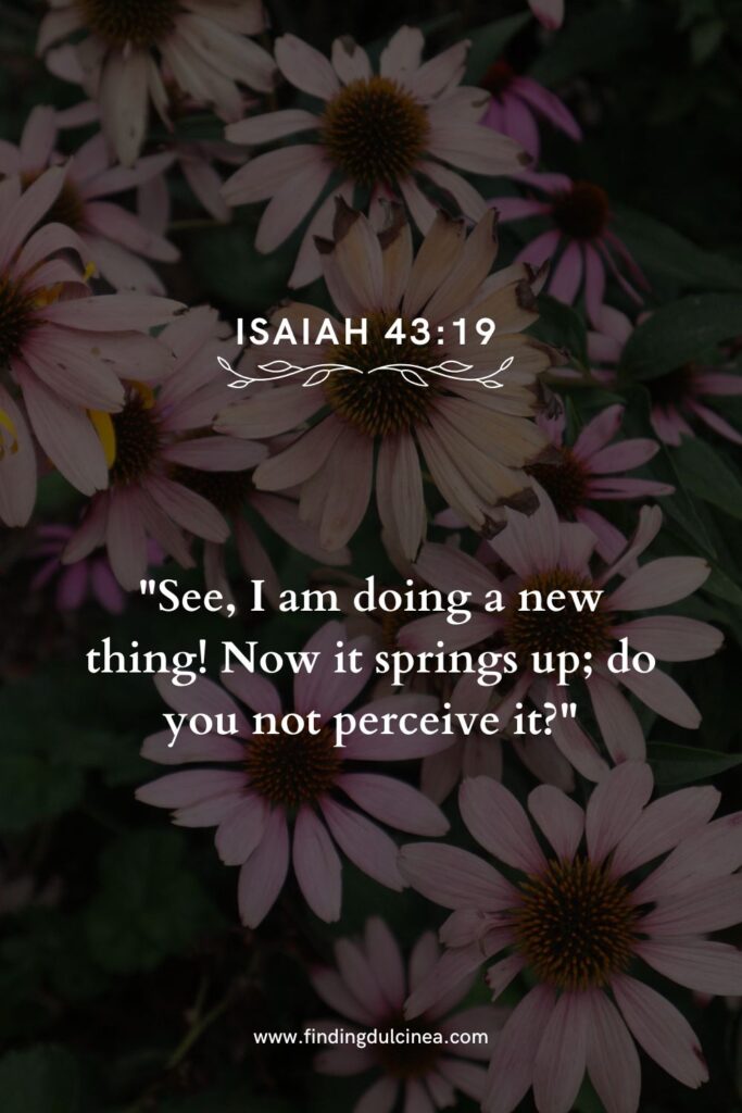 bible verse for new month