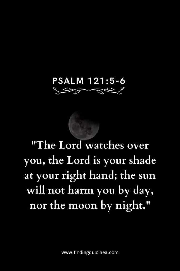 bible verse for night time