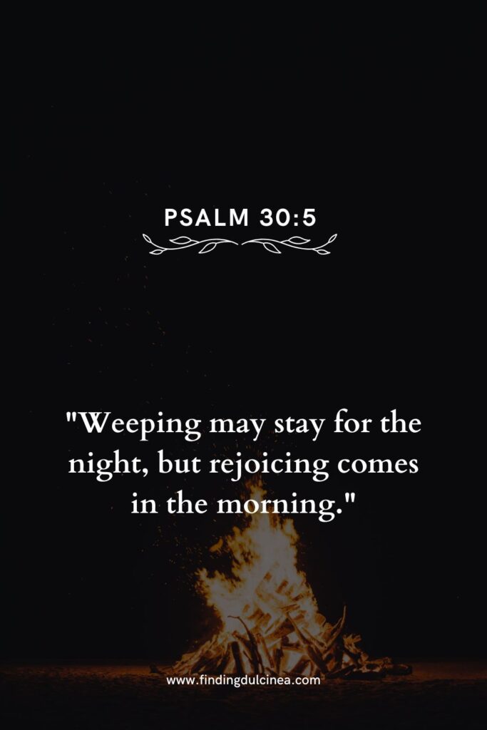 bible verse for night time