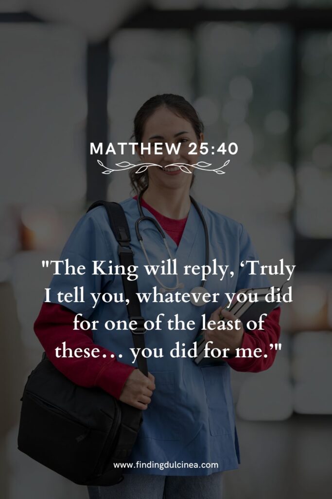 bible verse for nursing student