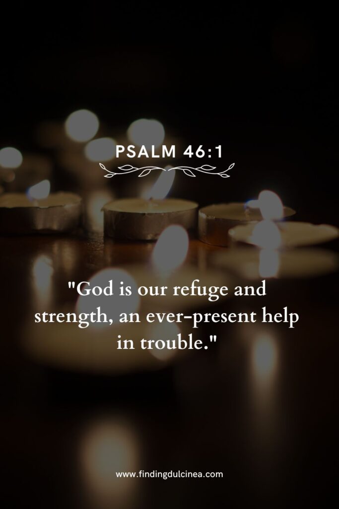 bible verse for obituary