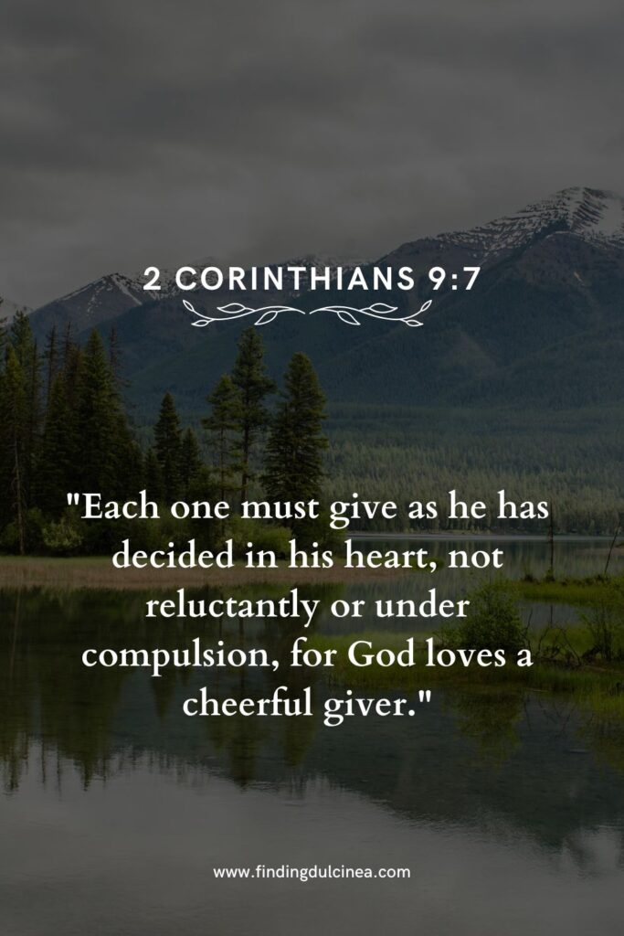 bible verse for offering