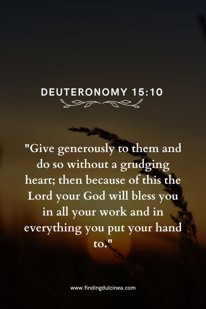 bible verse for offering