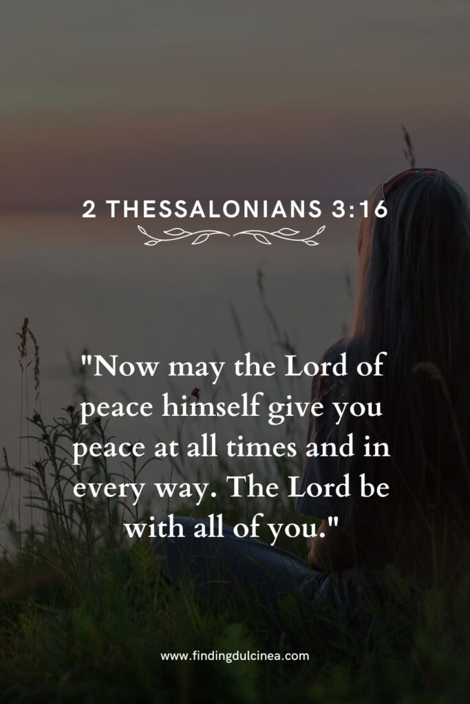bible verse for peace of mind