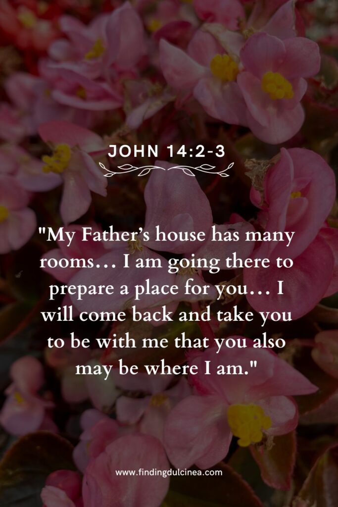 bible verse for rest in peace