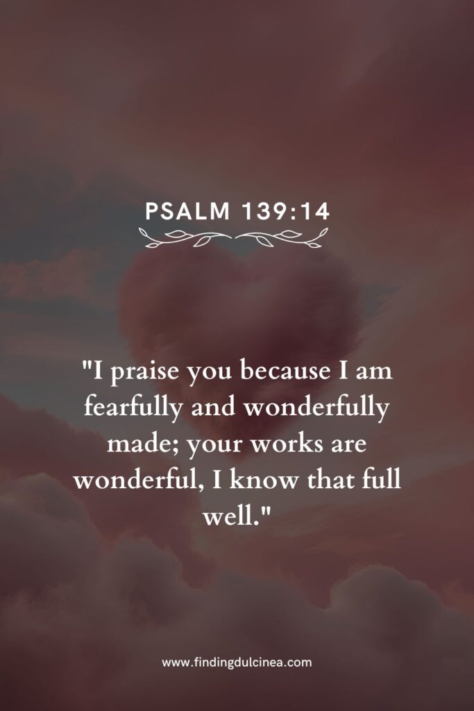 bible verse for self love