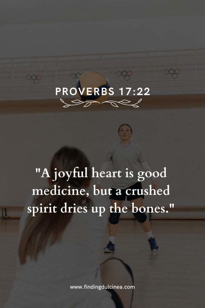 bible verse for volleyball