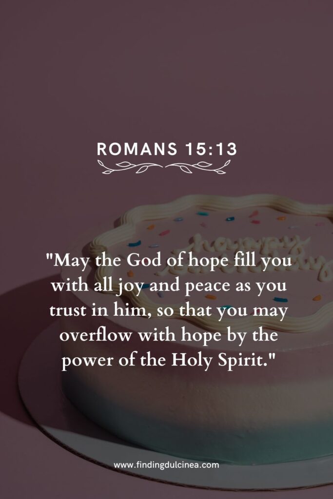 bible verses about birthdays