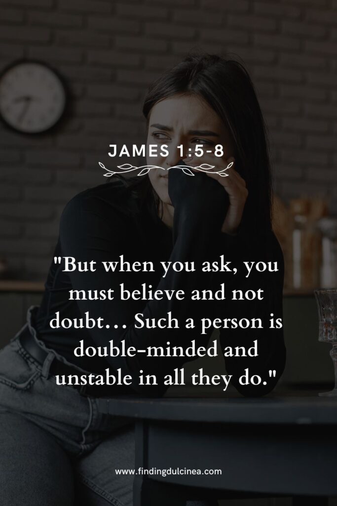 bible verses for overthinking