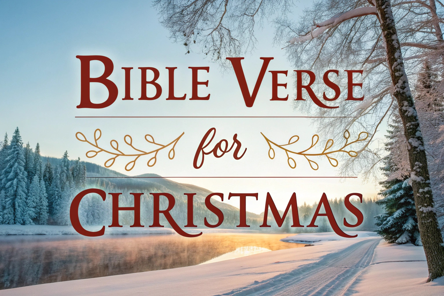 bible verse for xmas