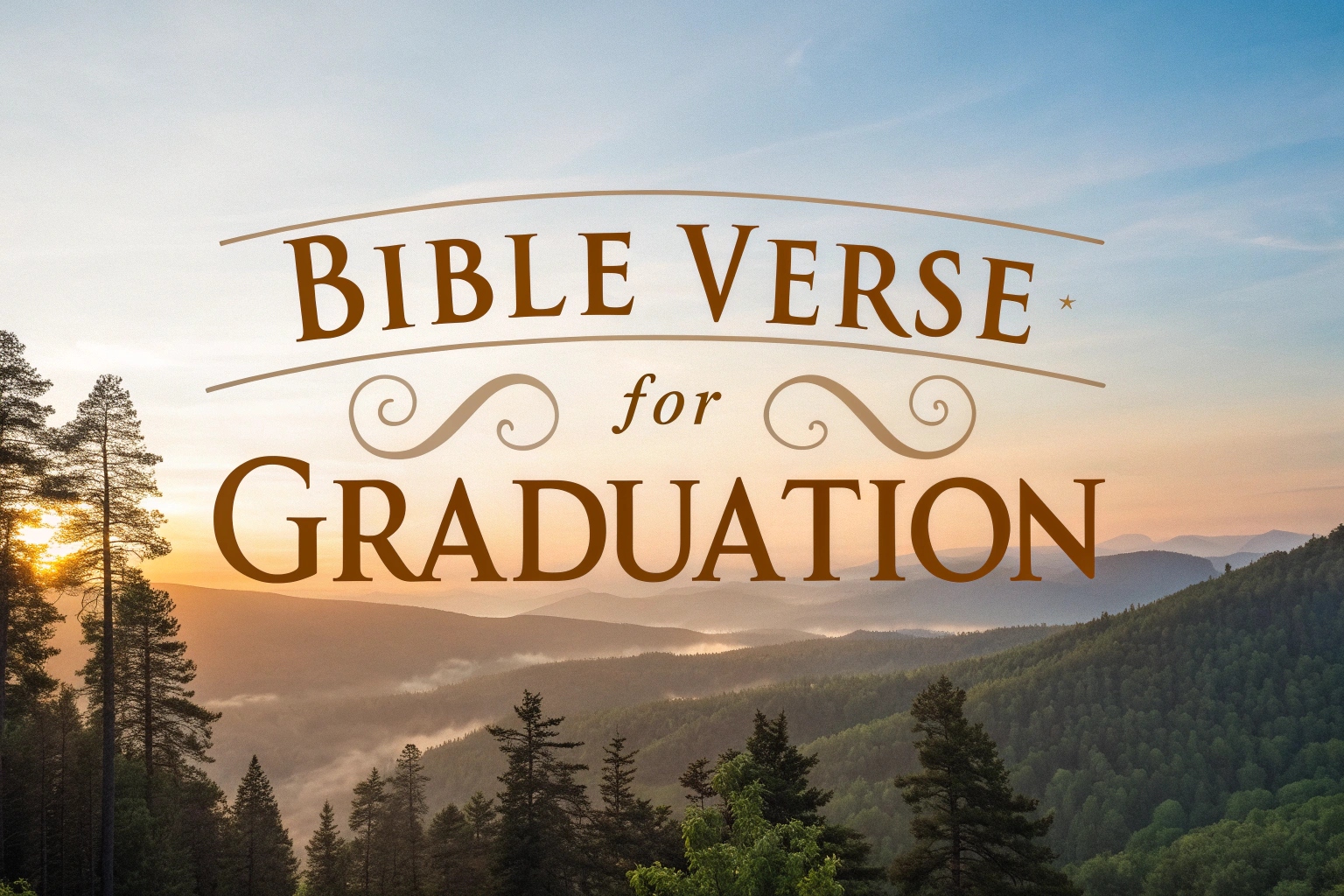 bible verse for graduation