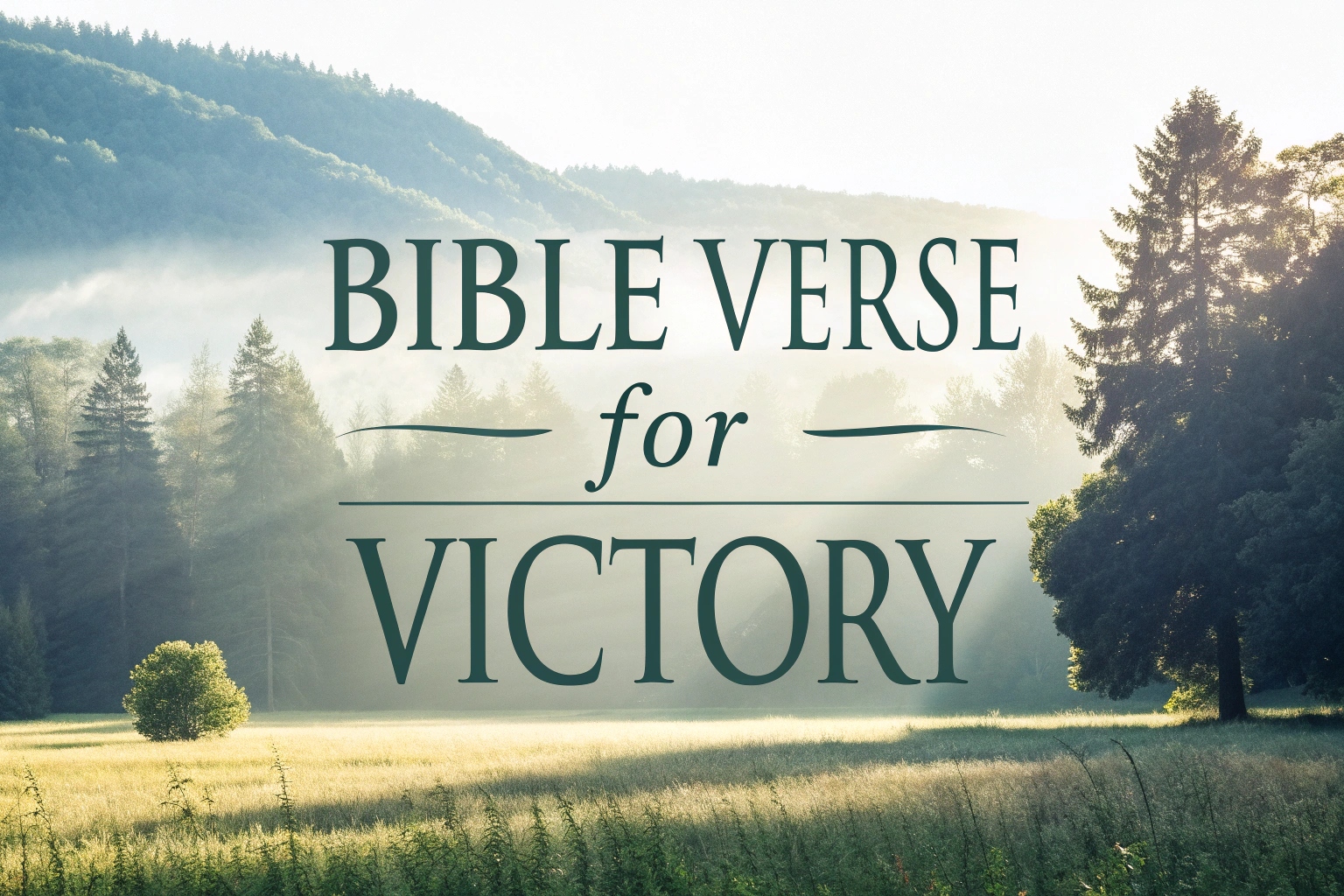 bible verse for victory