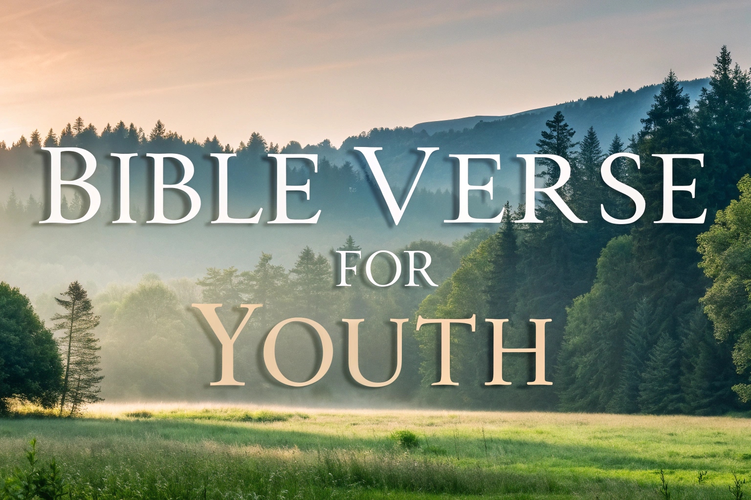 bible verse for youth