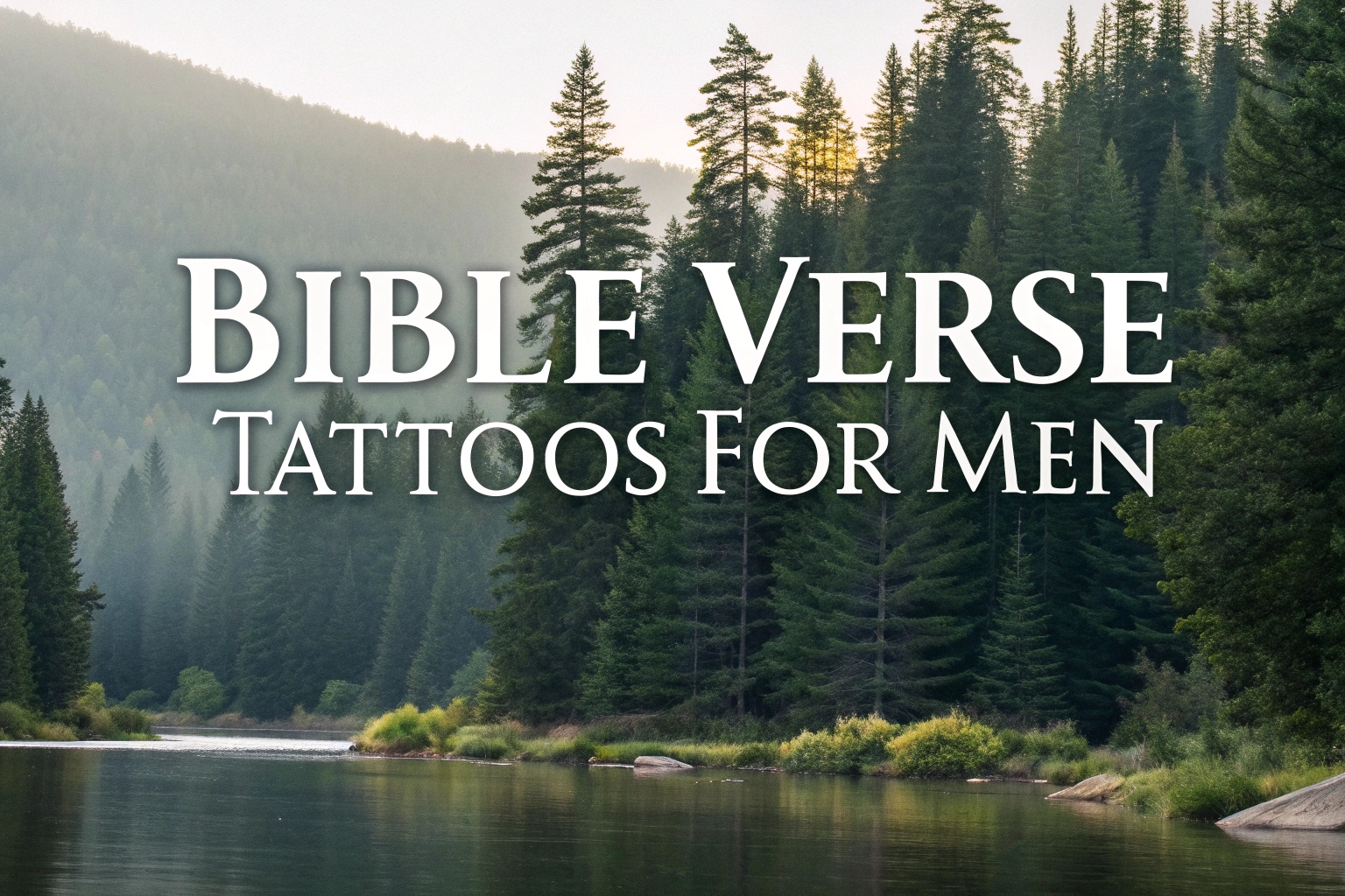 bible verse tattoos for men
