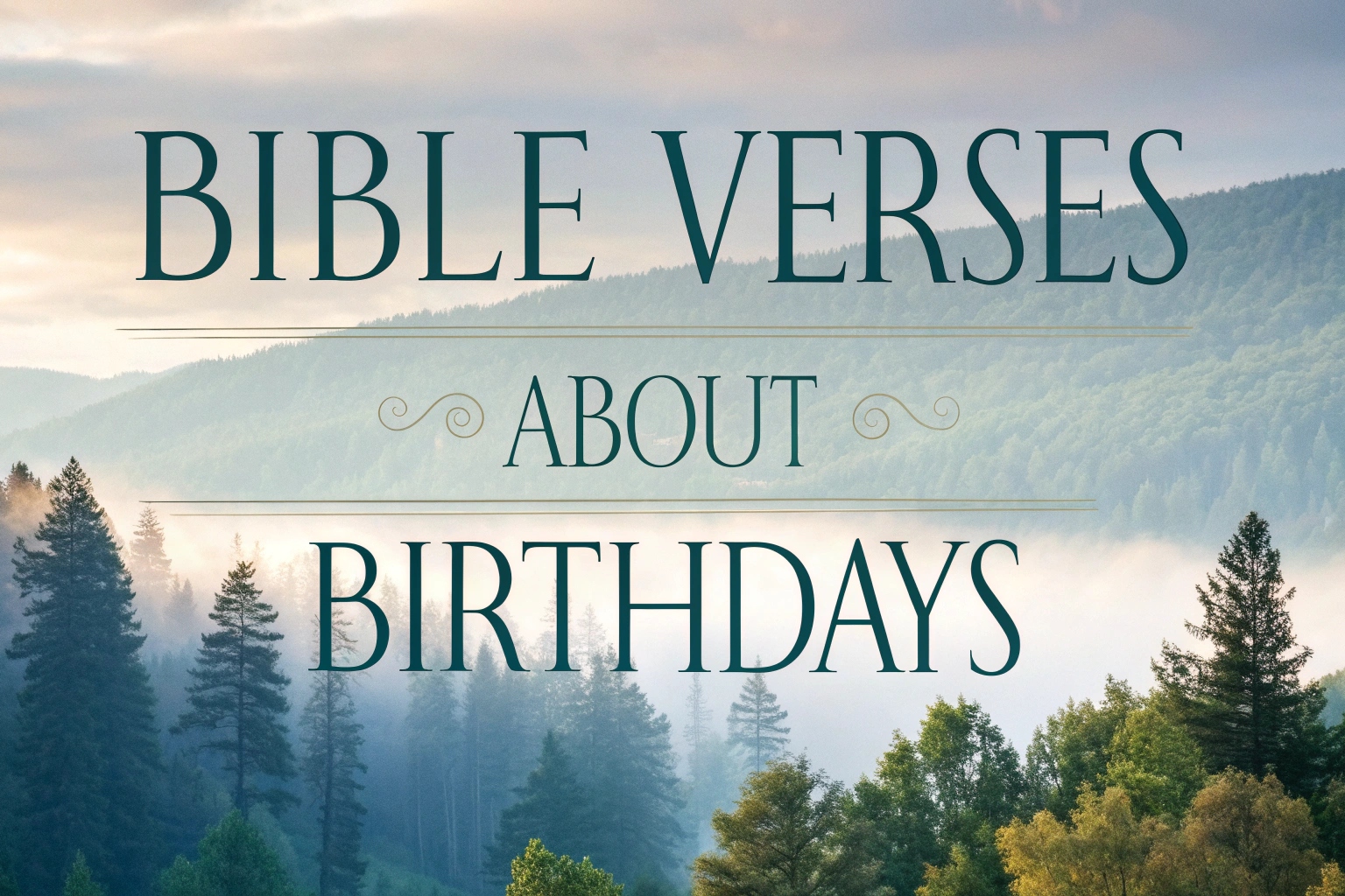 bible verses about birthdays