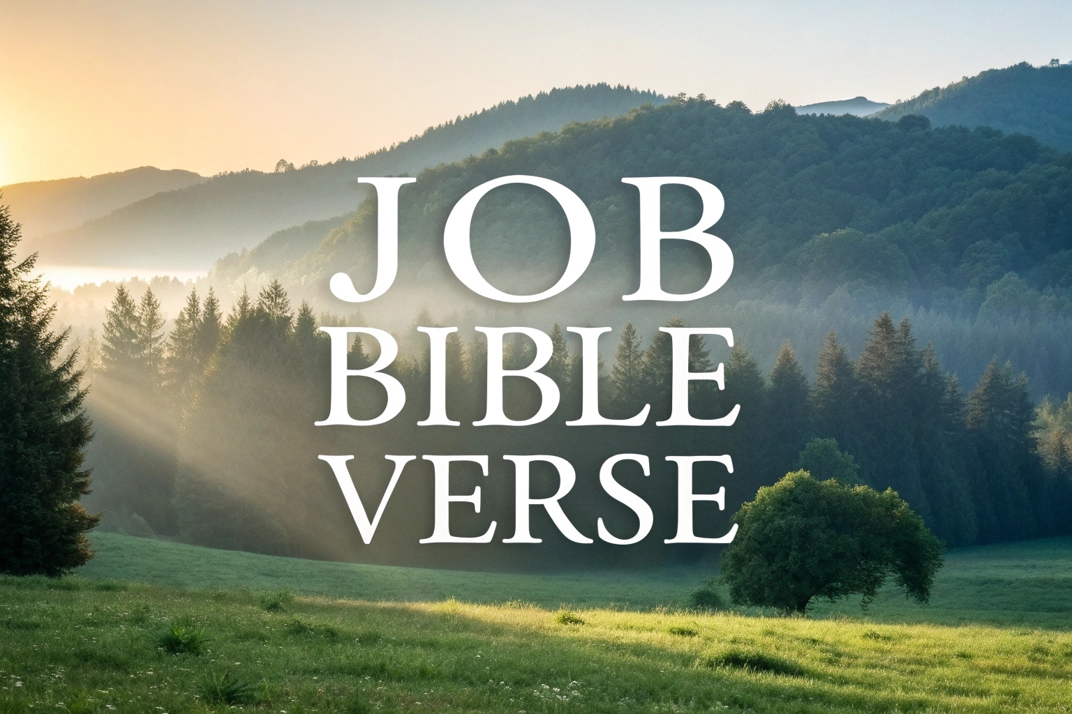 job bible verse
