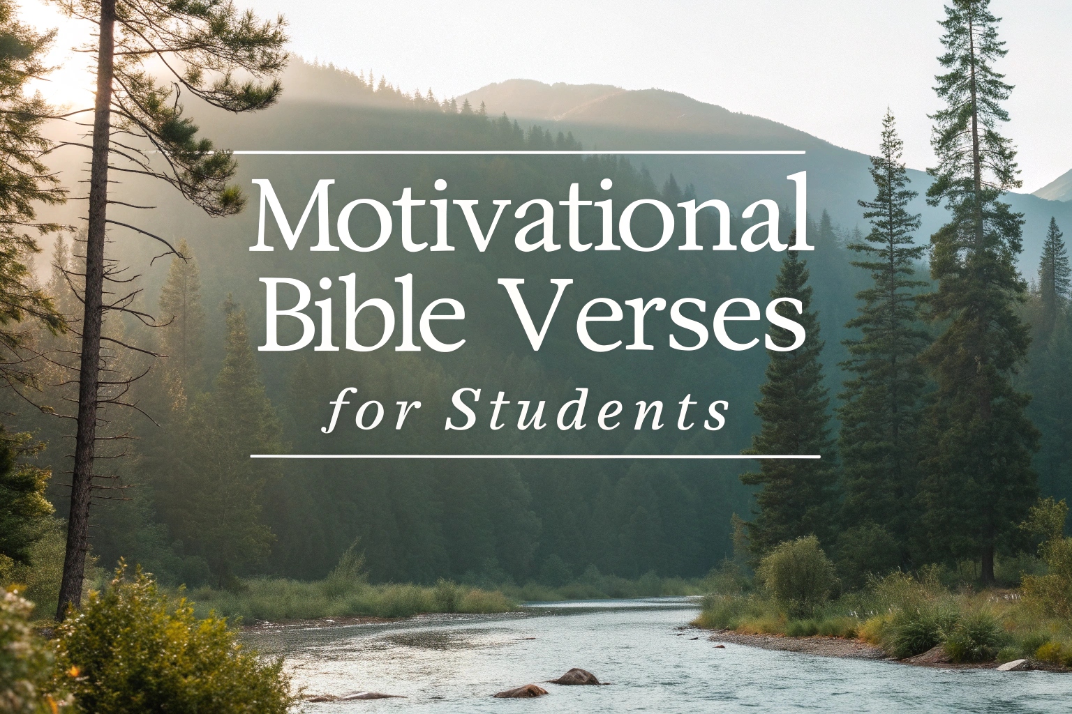 motivational bible verses for students