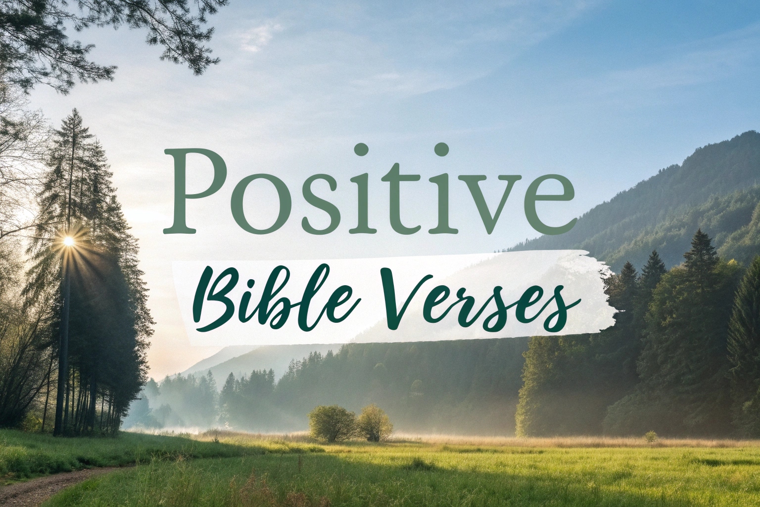 positive bible verses