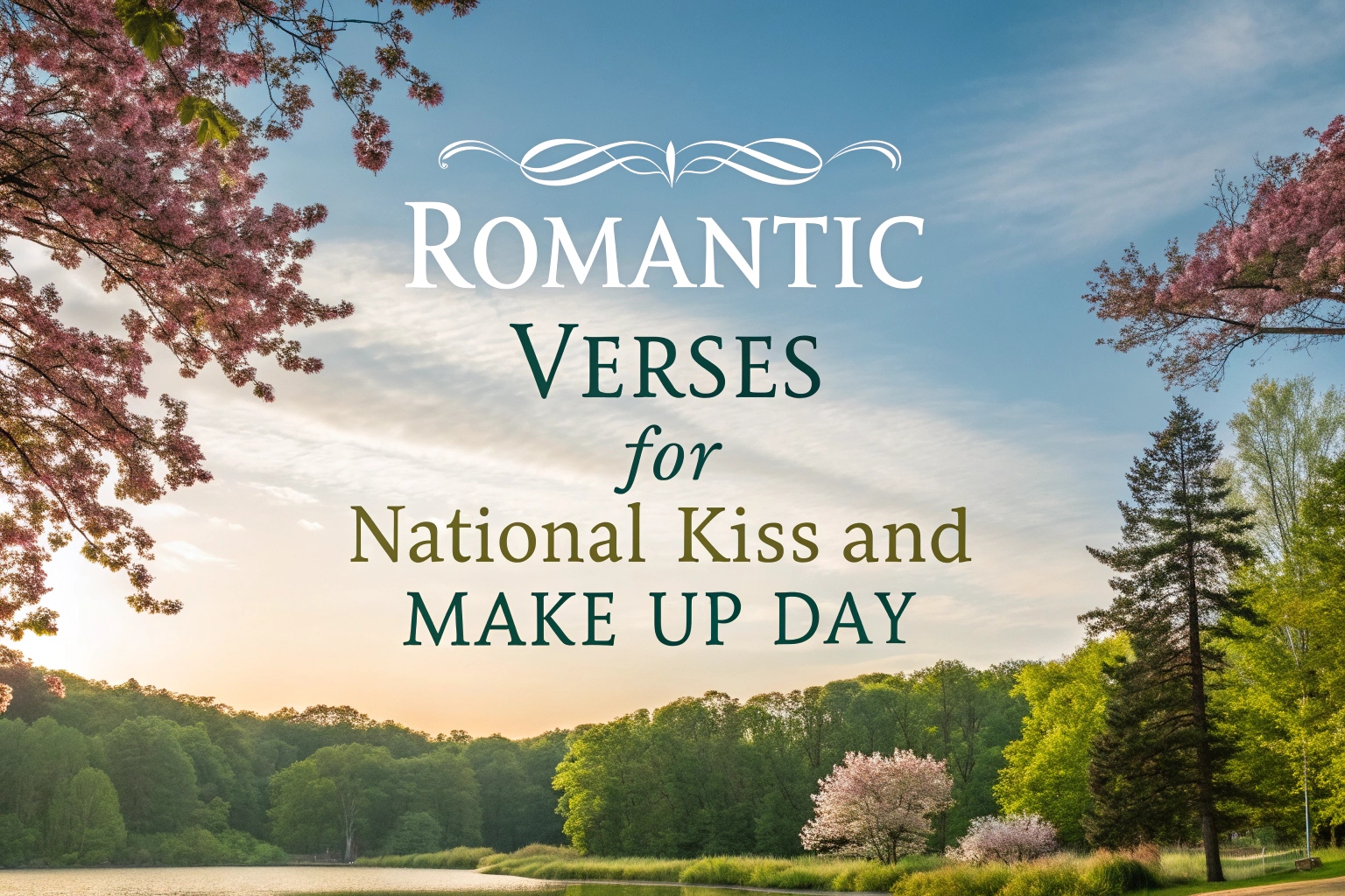 Romantic Verses for National Kiss and Make Up Day
