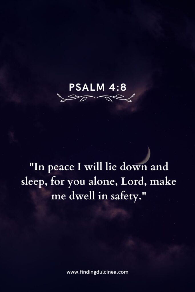 good night bible verse