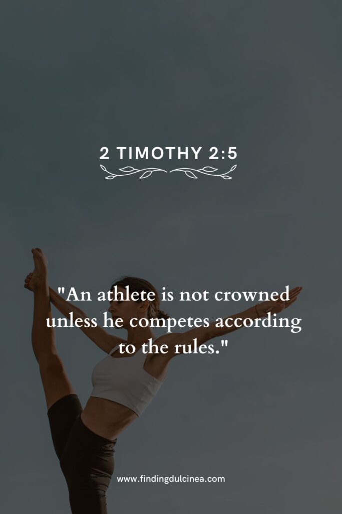 sports bible verses