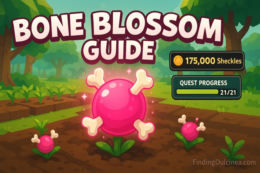 How to Get Bone Blossom in Grow a Garden Roblox