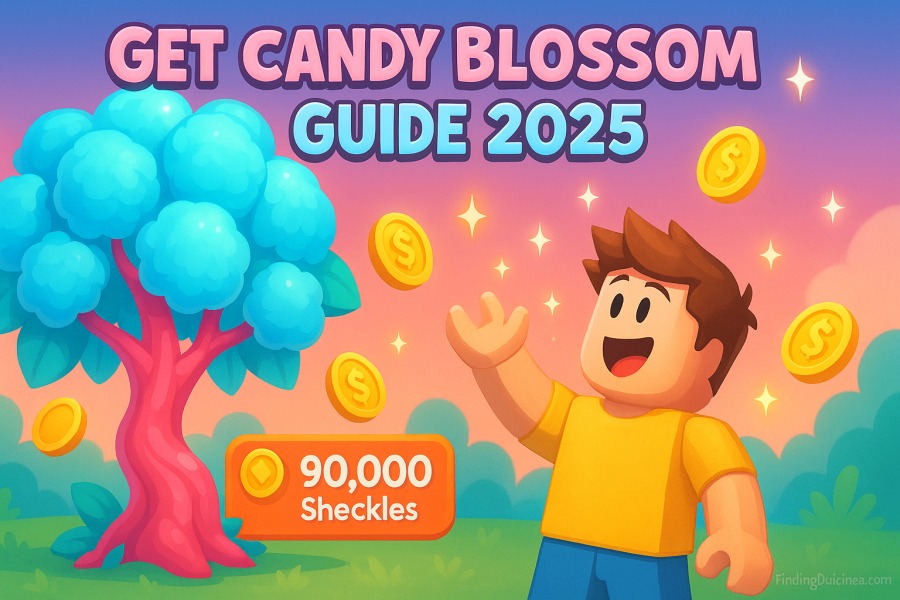 How to Get Candy Blossom in Grow a Garden Roblox 1