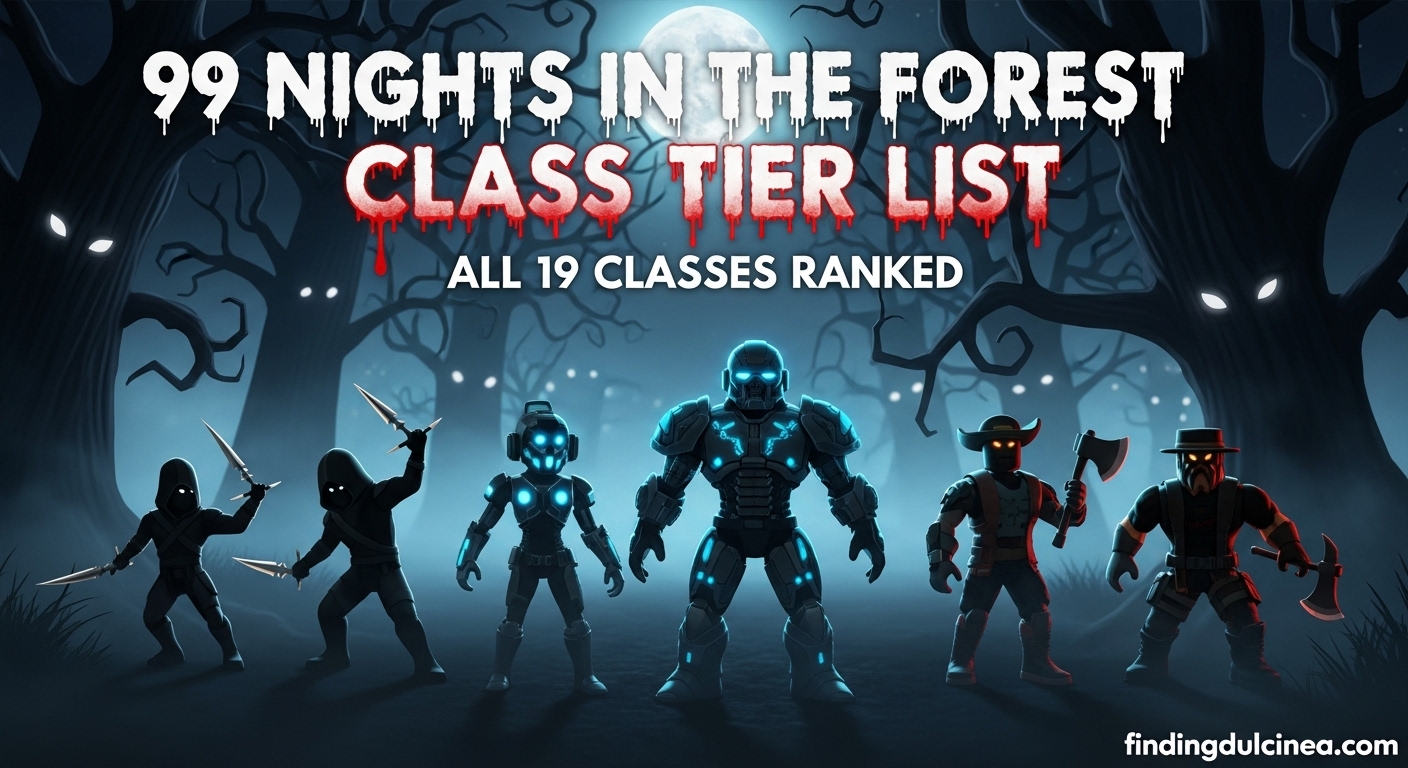 99 Nights Forest Class Tier List