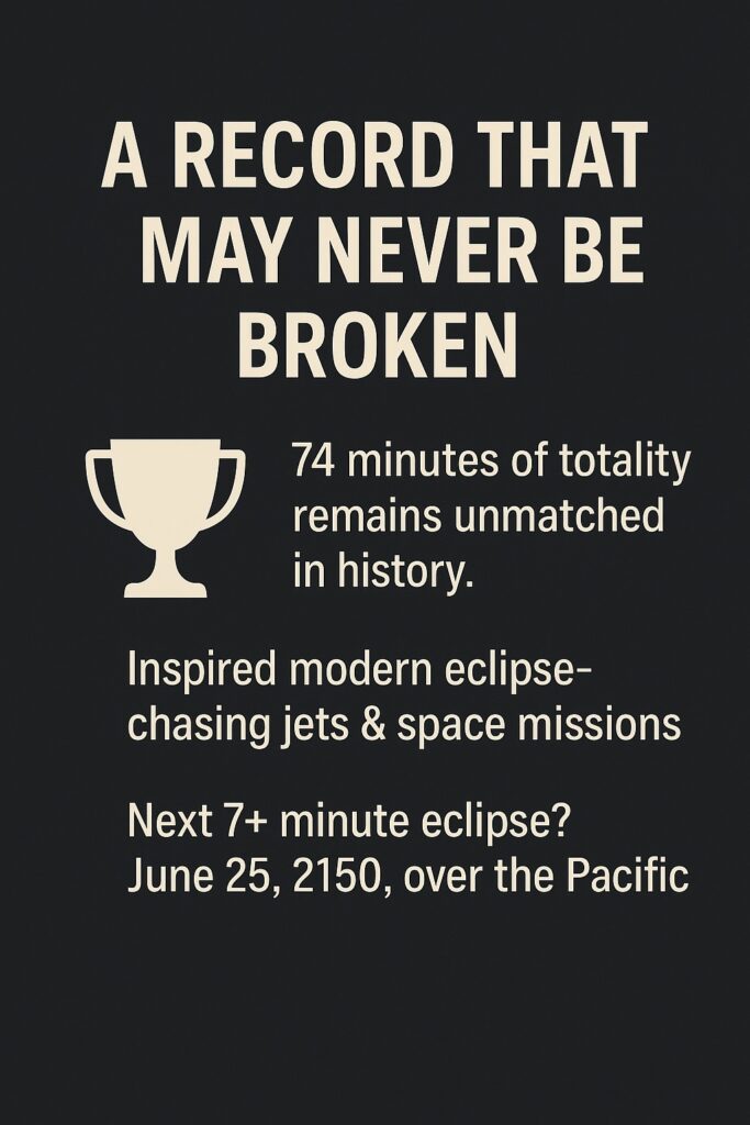 A Record That May Never Be Broken