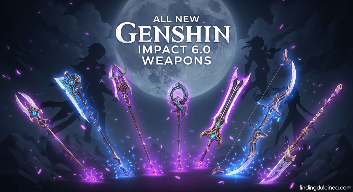 All New Genshin Impact 6.0 Weapons