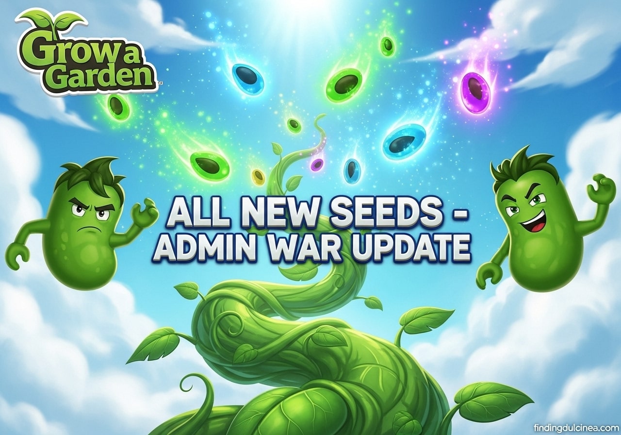 All New Seeds in Grow a Garden Admin War Update