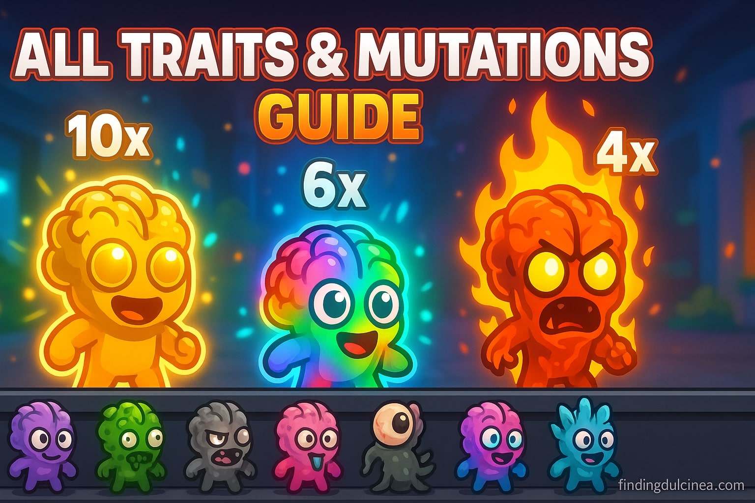 All Steal a Brainrot Traits and Mutations Guide