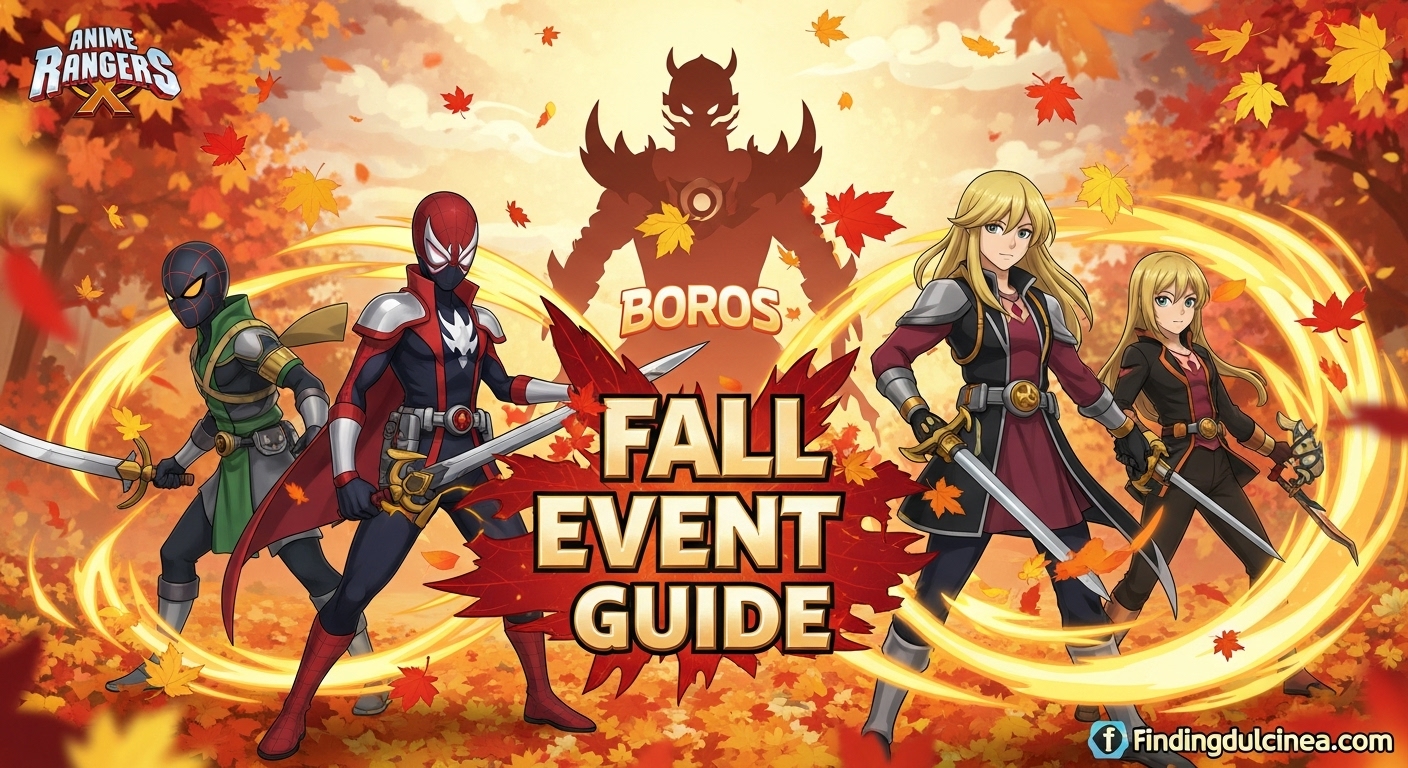 Anime Rangers X Fall Event