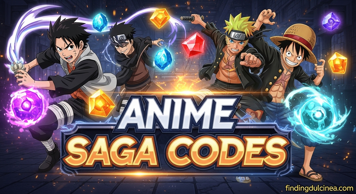 Anime Saga Codes