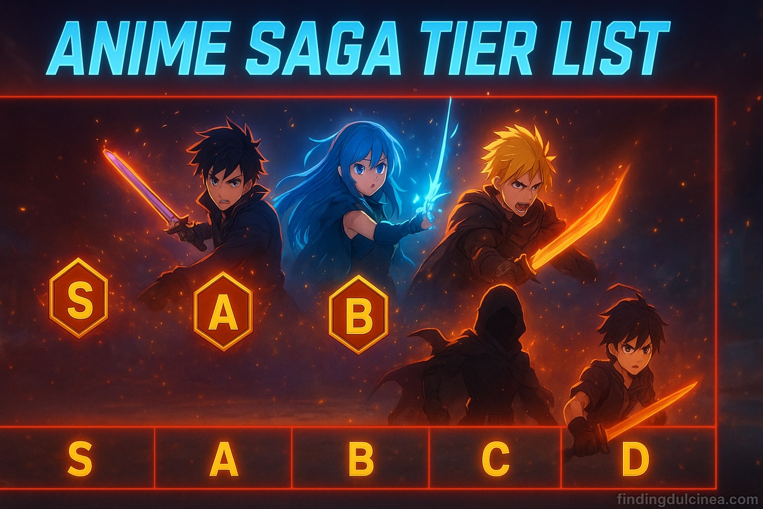 Anime Saga Tier List