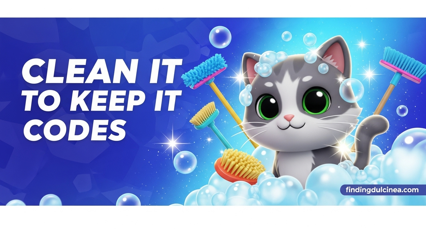 Clean It To Keep It Codes