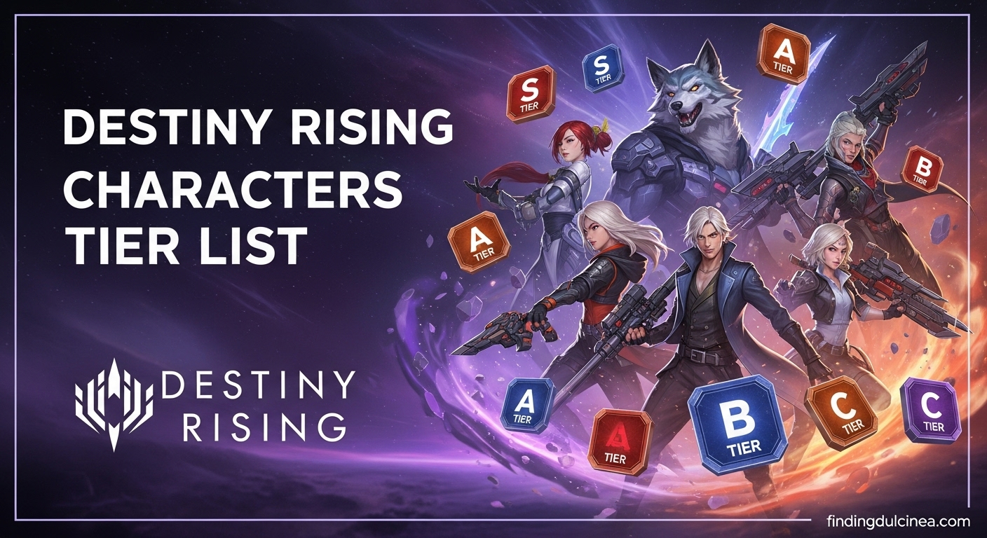 Destiny Rising Characters Tier List