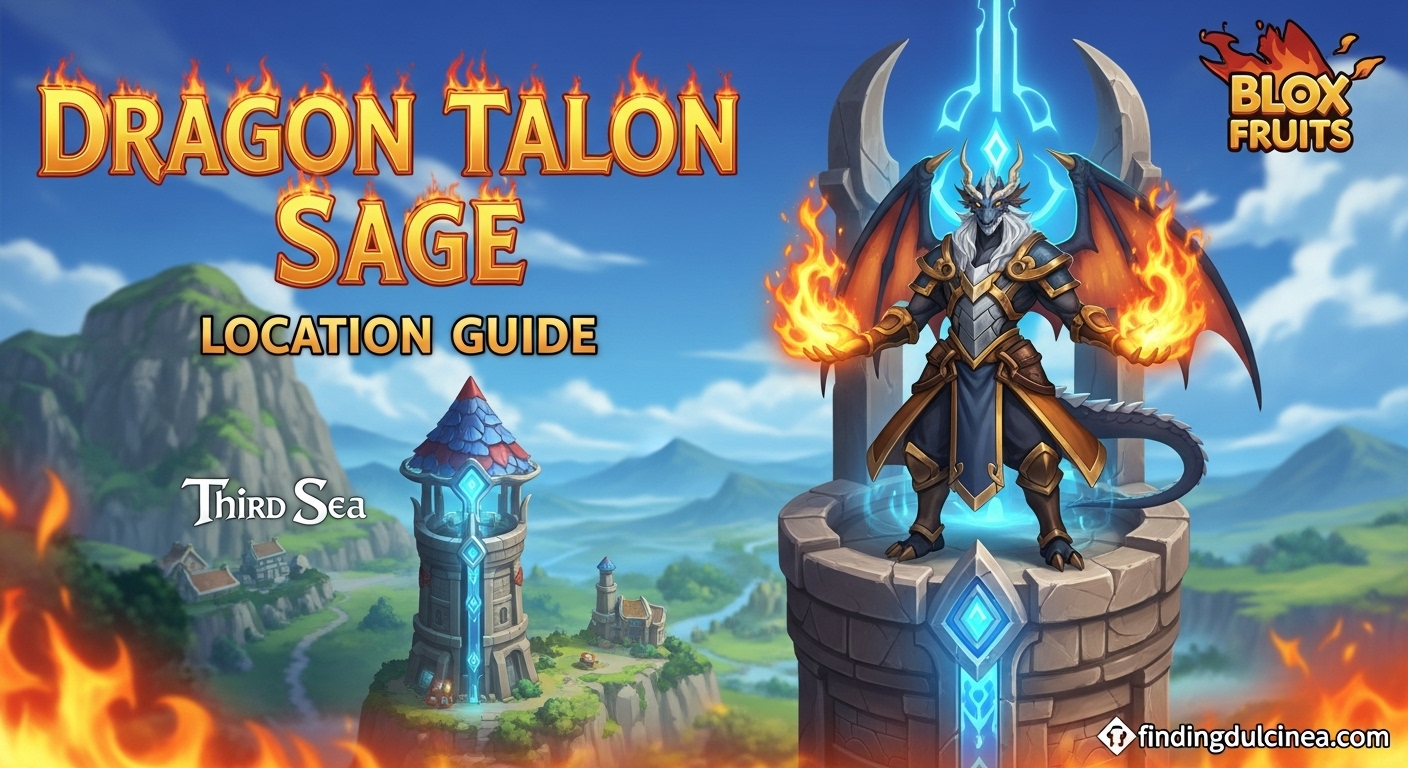 Where to Find the Dragon Talon Sage in Blox Fruits