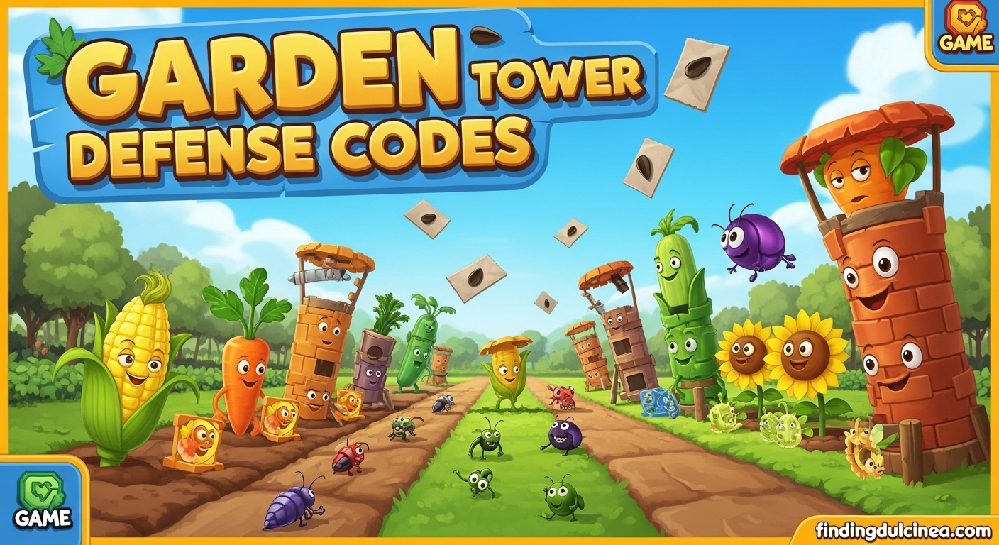 Garden Tower Defense Codes