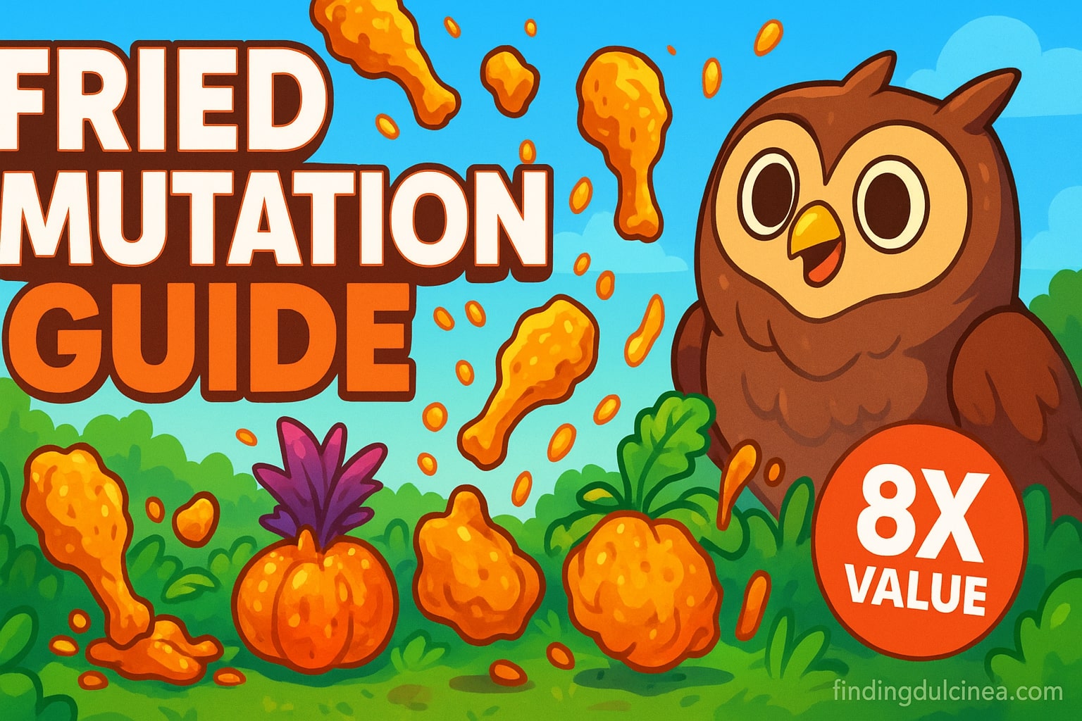 Get Fried Mutation in Grow a Garden