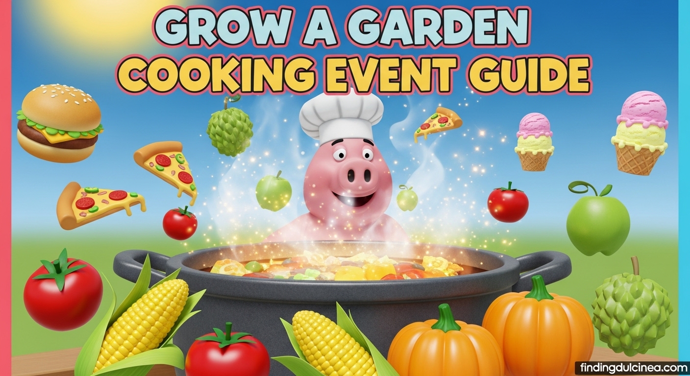 Grow a Garden Cooking Event